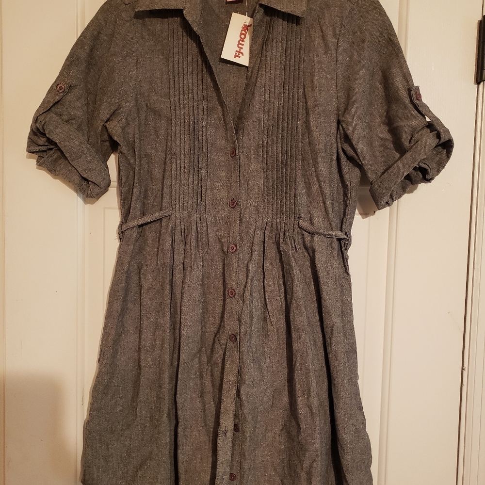 She's Cool Brand Shirt Dress